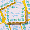 Letterpress Scalloped Thank You Boxed Set