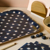 Navy Star Medium Tray