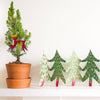 Christmas Trees Concertina Garland