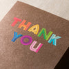 Rainbow Letters Thank You