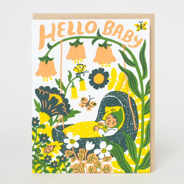Hello Baby Bassinet Yellow