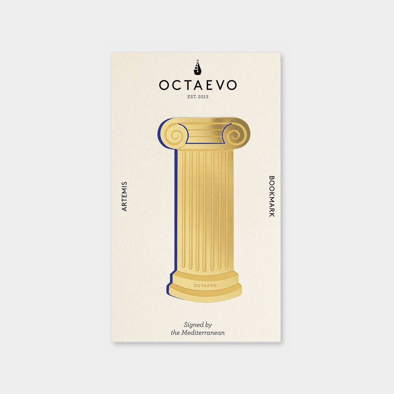 Artemis Brass Bookmark