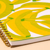 Banana A5 Letterpress Spiral Notebook