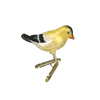Mini Songbird Ornament - Various Colors