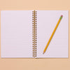 Tomato A5 Letterpress Spiral Notebook