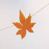 Autumn Leaves Sewn Garland