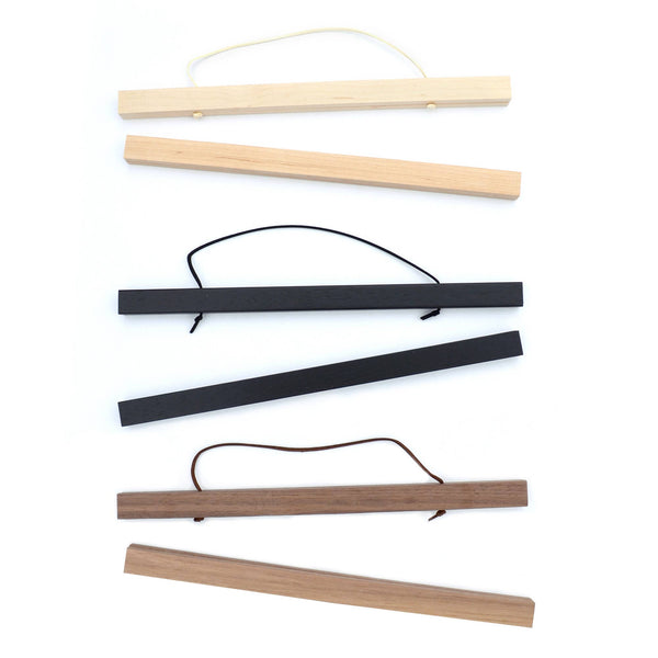 20.5" Magnetic Wood Hanging Poster Frame