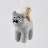 Pabs Cat Hanging Felt Ornament