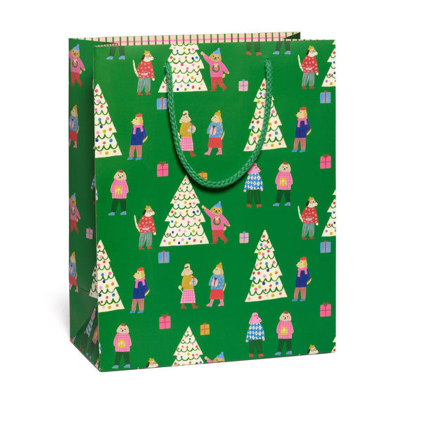 Tree Trimming Dogs Gift Bag