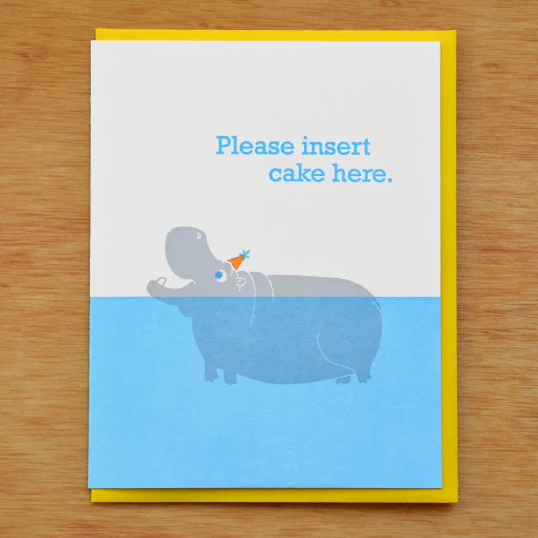 Insert Cake Hippo