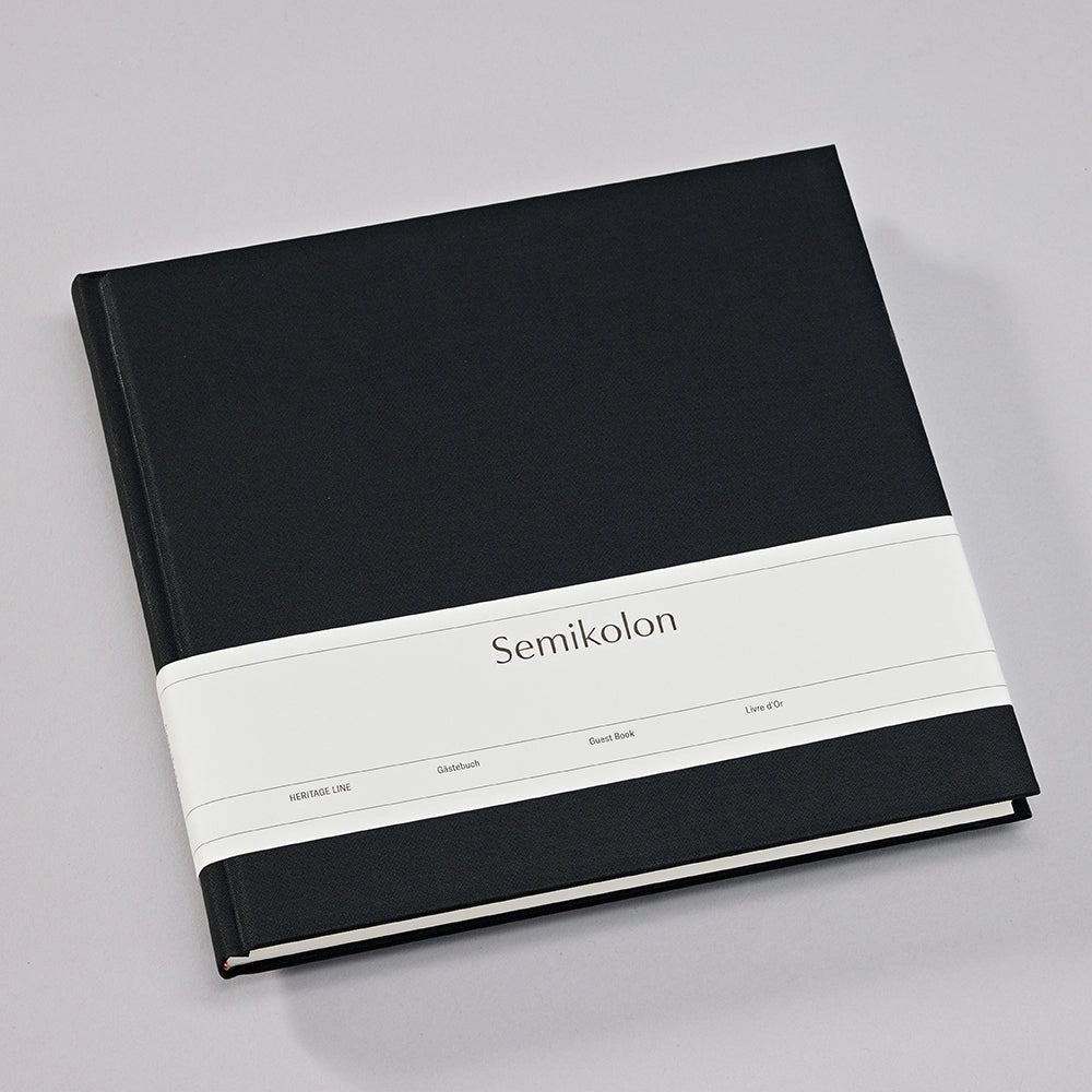 Linen Cover Guest Book