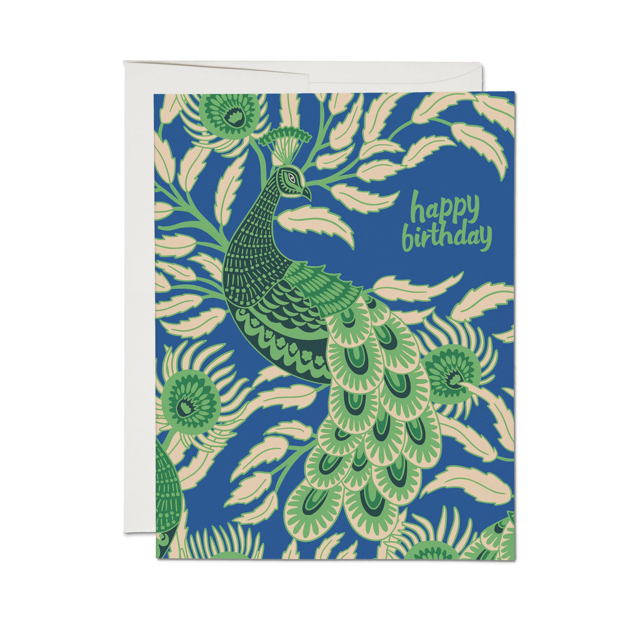 Birthday Peacock