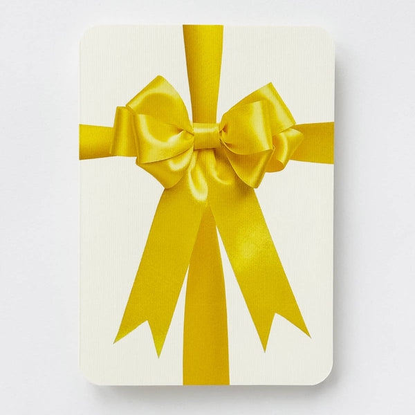 Yellow Satin Bow