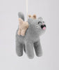 Pabs Cat Hanging Felt Ornament