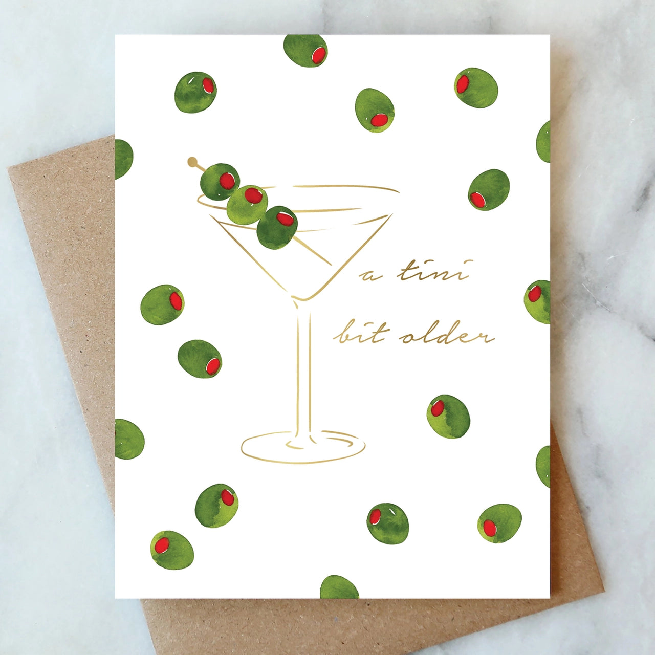 Martini Olives Birthday