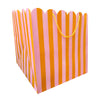 Citrus Scallop Large Square Gift Bag