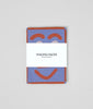 Making Faces Blue/Brown Tea Towel