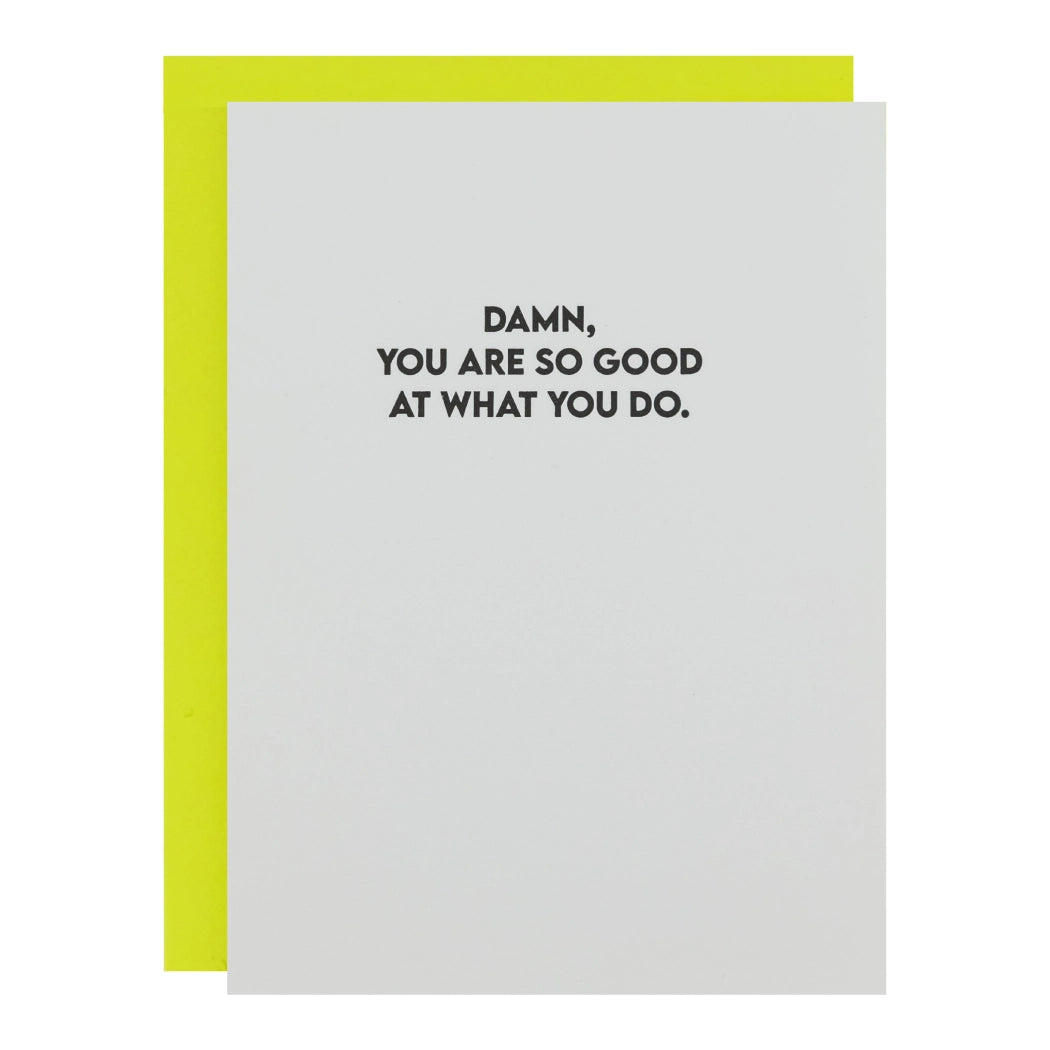 So Good At What You Do