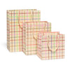 Color Grid Gift Bags