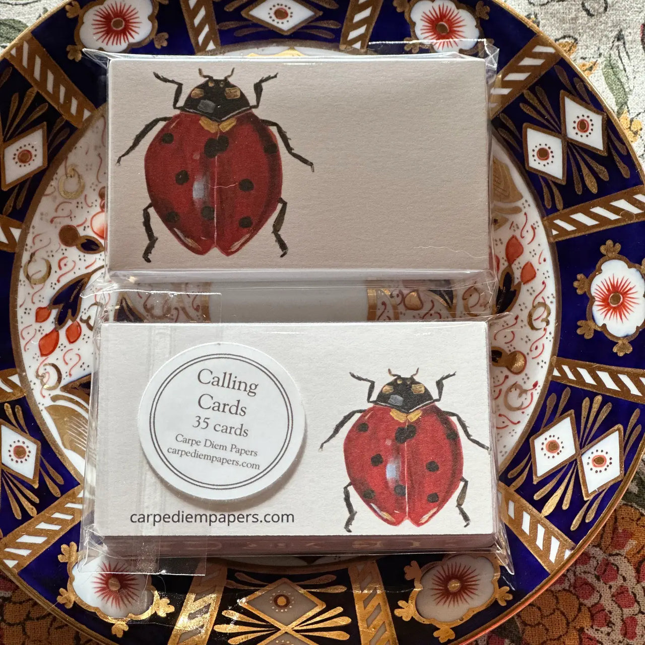 Ladybug Calling Cards