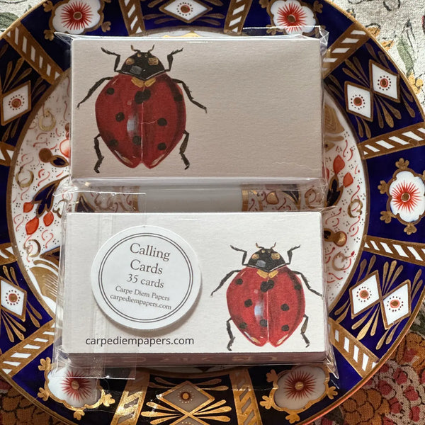 Ladybug Calling Cards