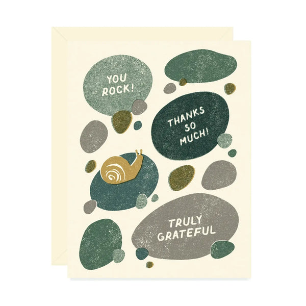 Rocks and Stones Thank You