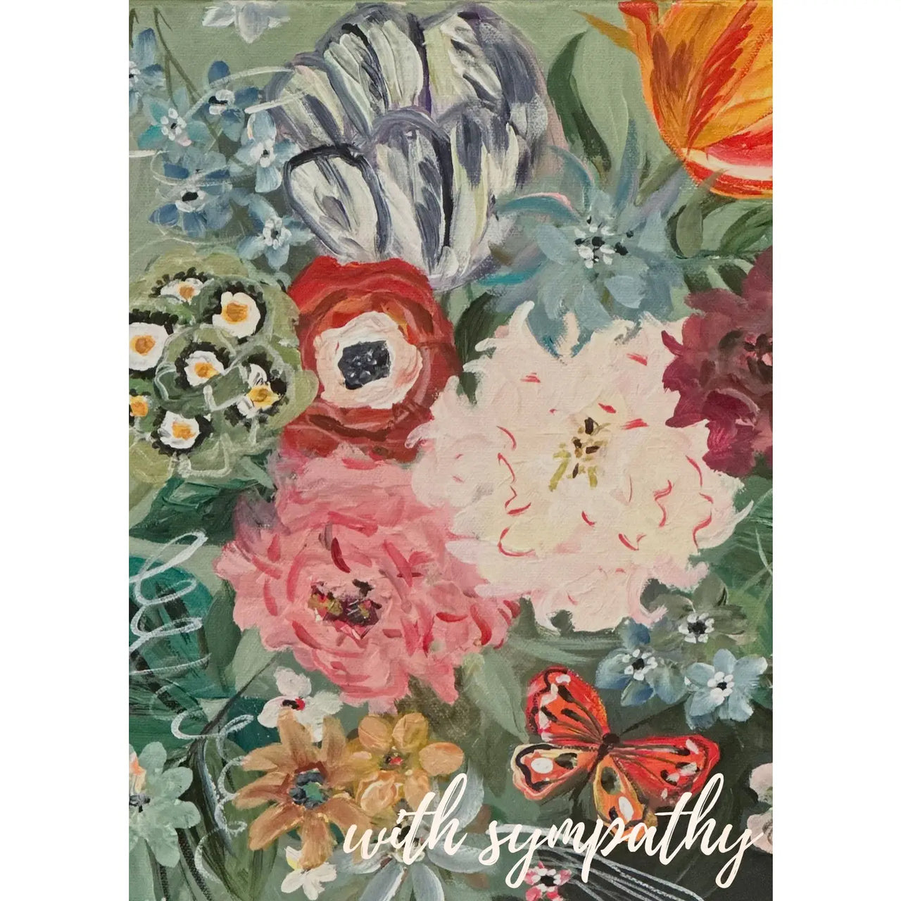 With Sympathy Butterfly