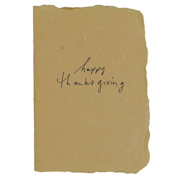 Happy Thanksgiving
