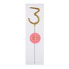 Gold Number Sparkler Candles (0-9)