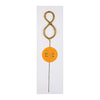 Gold Number Sparkler Candles (0-9)