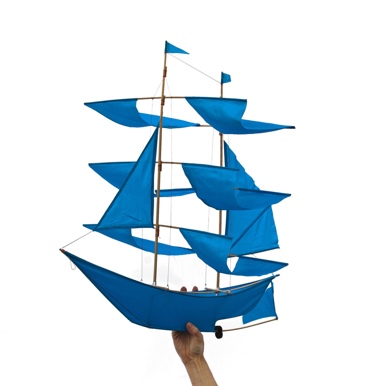 Azure Sailing Ship Kite