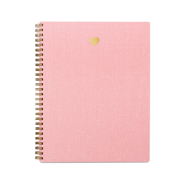 Blossom Pink Heart Notebook