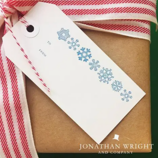 Snowflakey Gift Tags - Set of 10