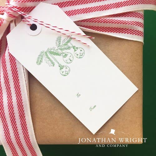 Holly Jolly Gift Tags - Set of 10