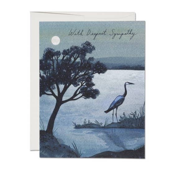 Blue Heron Sympathy